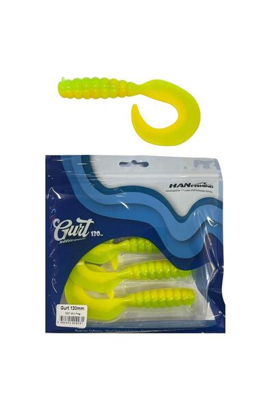 Hanfish Gurt 120 12cm Silikon Yem 3 Adet DGT912 Frog