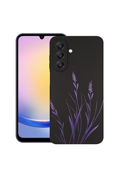 bestcase Ултра тънък TPU калъф, съвместим със Samsung Galaxy S24 FE, Флорален...