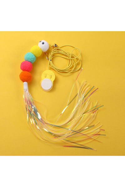 choice2 Ringing paper Cat Hanging Toy Independent Cat Teasing Elastic Rope Ha...