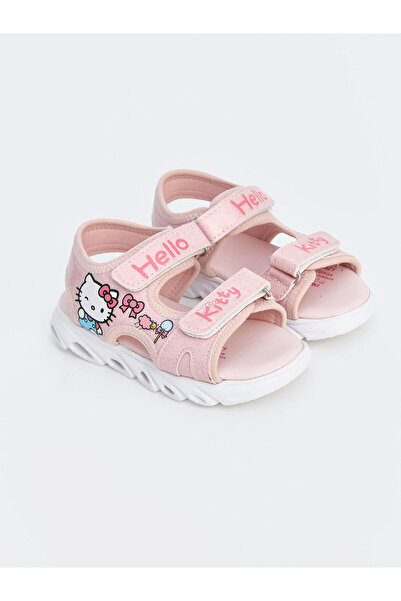 LC Waikiki Peak Yeni Sezon Hello Kitty Baskılı Kız Çocuk Sandalet
