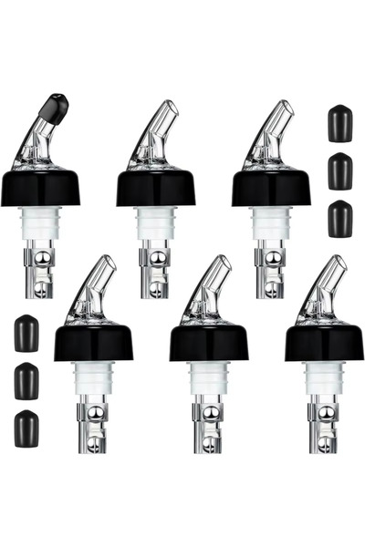 choice2 6 pcs 40ml Automatic Measured Bottle Pourer Spout Bottle Pourer Liquo...