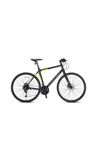 Kron SPX 300 - 28'' CITY - 20' - 27 Vites - H.DISC - Mat Siyah-Füme/Neon Sarı