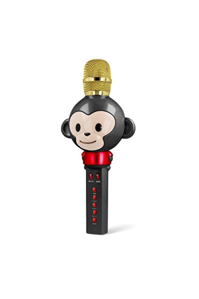 Forever Μικρόφωνο με Bluetooth Speaker Animal AMS-100 Μαύρο