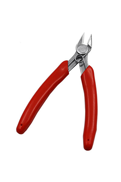 Choice Red KM-037 Electrical Wire Cable Cutters Cutting Side Snips Flush Plie...