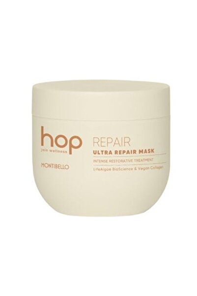 Montibello Masca de păr reparatoare, HOP Ultra Repair, Alb, 500ml