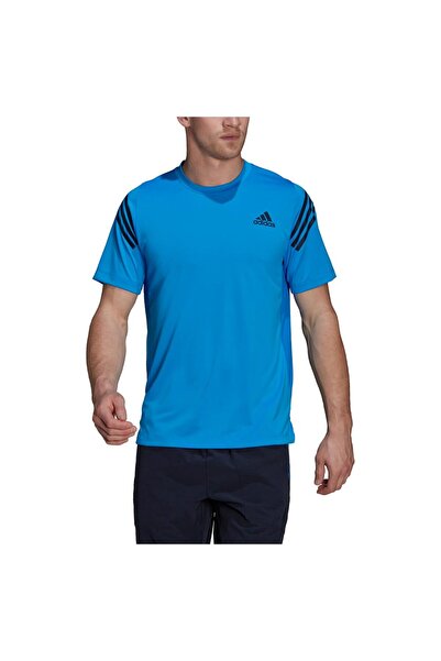 adidas Tricou bărbătesc cu mânecă scurtă, cu imprimeu tren, mărimea M