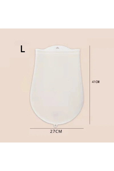 Choice L-3kg Kneading Bag Silicone Kneading Dough Bag Food Grade Material Ver...