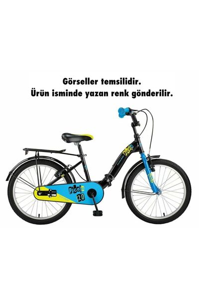 Ümit Bisiklet 2019 Picolo Katlanır Çocuk Bisikleti Siyah-Kırmızı