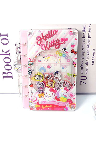 Choice6 A7 Style 1 Sanrio Acrylic Notebook With Detachable Cartoon Diy Anime ...