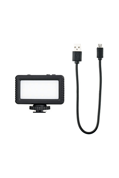 Choice1 ضوء LED صغير أسود 18 ملم لكاميرات ZV-1F ZV1F ZV-1 II ZV1 ZV-E10 II ZV...