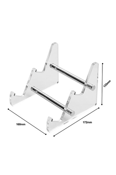 Choice4 transparent 2 tiers 3 Tiers Display Keyboard Holder Transparent Acryl...