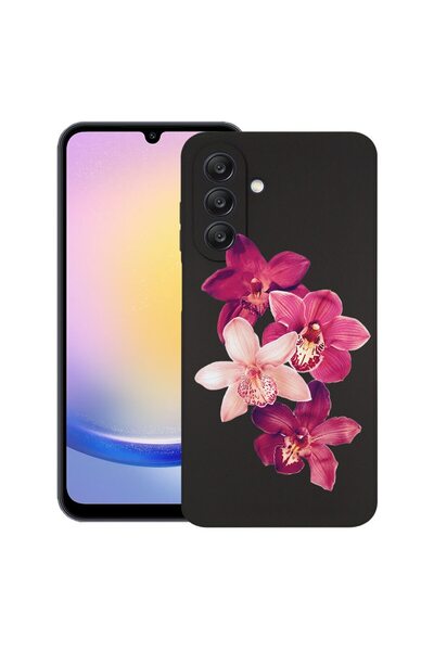 bestcase Ултра тънък TPU калъф, съвместим със Samsung Galaxy A37 5G, Флорален...