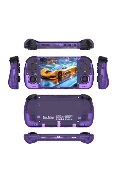 Choice5 جهاز ألعاب فيديو محمول BOYHOM R36H PRO بسعة 64 جيجابايت باللون الأرجو...