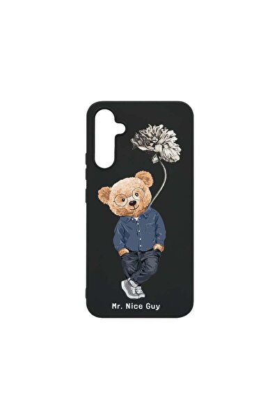 bestcase Θήκη, Συμβατή με Samsung Galaxy A34, Ωραίο Αγόρι - Αρκουδάκι, Λεπτή ...