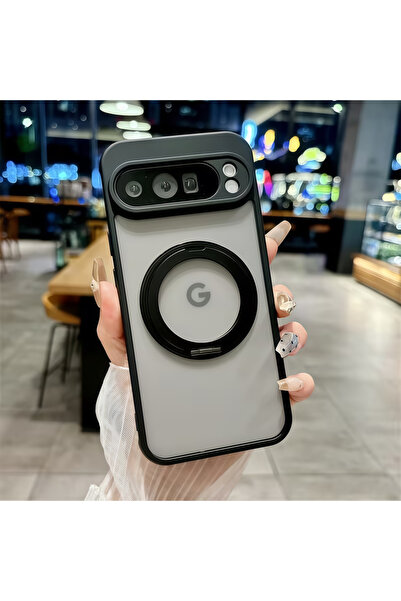 Choice14 Google Pixel 8 Pro black 360 Rotate Bracket Case for Google Pixel 10...