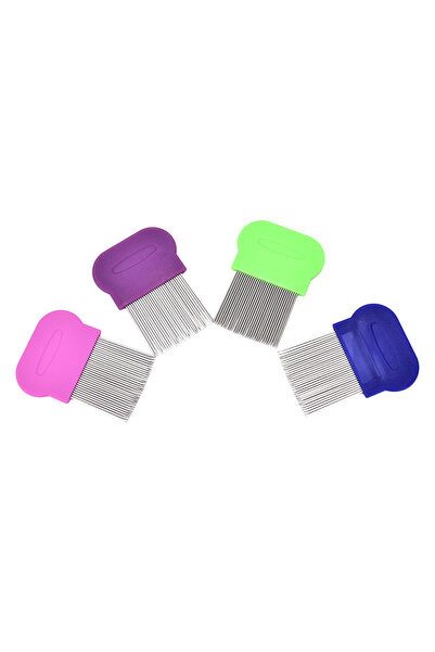 Choice Random New Anoplura Flea Comb Cootie Stainless Steel Lice Comb for Chi...
