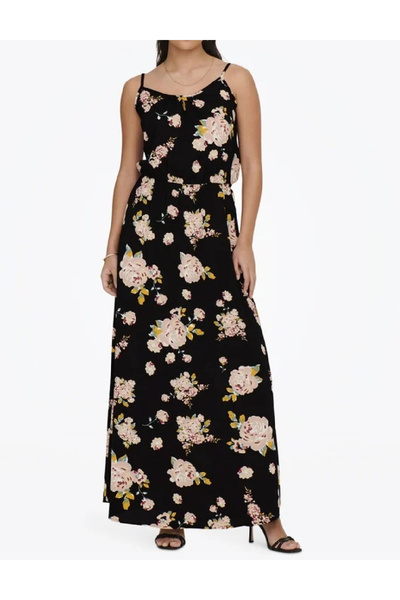 Evendi Long dress, Black