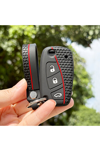 Choice8 fold A reline set Keychain Protection For Fiat Grande Punto Panda Dot...