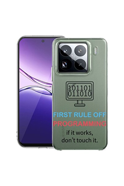 bestcase Διαφανής Λεπτή Θήκη Σιλικόνης Συμβατή με Xiaomi 15, IT First Rule, 2...