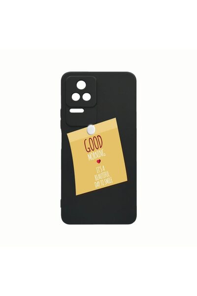 bestcase Husa Silicon, Compatibila Cu Xiaomi Poco M5s, Good Morning Sticker, ...