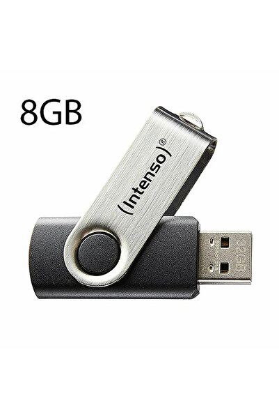 Intenso Basic Line 8 GB (schwarz/silber)