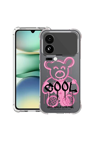 bestcase Husă Antișoc Compatibilă cu Xiaomi 17 Pro, cu Design Ursuleț de Pluș...