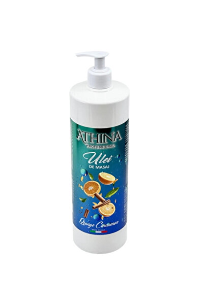Athina Ulei de masaj cu portocală și scorțișoară 1000 ml