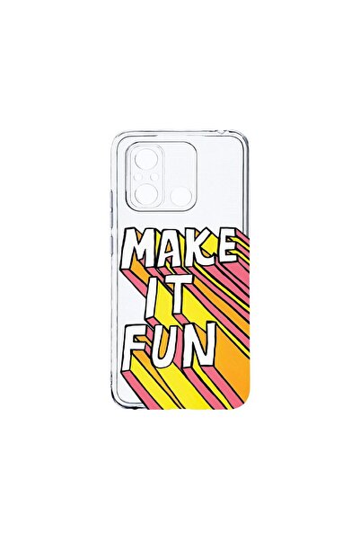 bestcase Διαφανής Θήκη Σιλικόνης 2MM, Συμβατή με Xiaomi Redmi 12C, Make It Fu...
