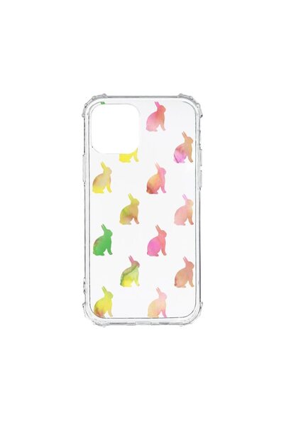 bestcase Husă Antișoc din Silicon Compatibilă cu Xiaomi Mi 11 Lite 5G, Iepuri...