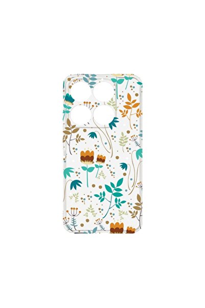 bestcase Husa pentru Xiaomi 14T, BestCase¬Æ Clear Silicon 2MM, Spring Flowers...