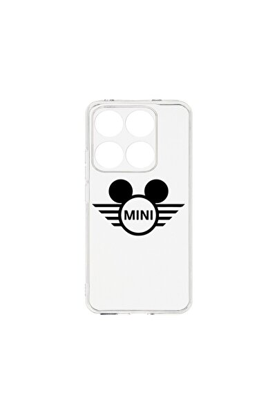 bestcase Husa pentru Xiaomi 14T, BestCase¬Æ Clear Silicon 2MM, Mini Funny, An...