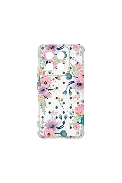 bestcase Husa pentru Xiaomi 14T Pro, BestCase¬Æ Anti Shock 1.5MM, Flowers Col...