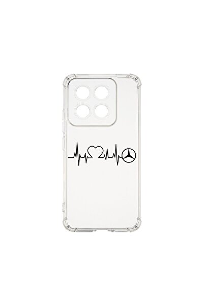 bestcase Калъф за Xiaomi 14T Pro, BestCase® Anti Shock 1.5MM, Обичам Мерцедес...