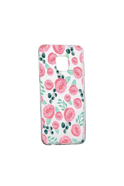 bestcase Husa Rose Pattern, pentru Xiaomi Redmi Note 9, rezistenta la uzura, ...