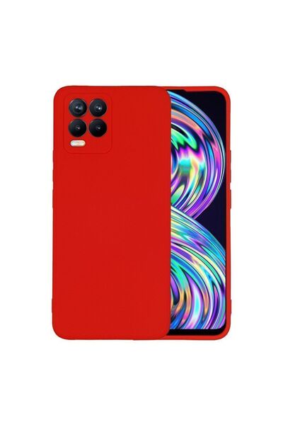 Sonique Θήκη Σιλικόνης My Colors Realme 8 / Realme 8 Pro Κόκκινο