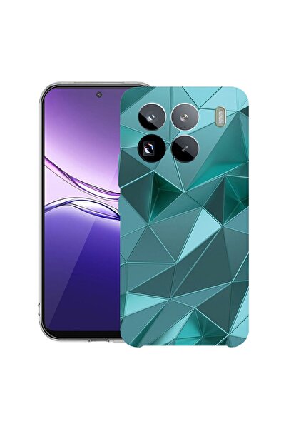 bestcase ¬Æ Husa Clear Slim Silicon Compatibila cu Xiaomi 15 Pro, Green Mosai...