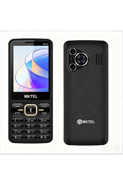 Choice black MKTEL M82 Feature Phone Large Keypad 2.8" Dual SIM 1800mAh Bluet...