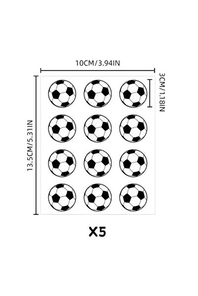 Choice1 1 pack 60pcs 24/60pcs Soccer Stickers Football Party Favors Gift bag ...