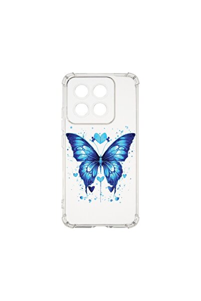 bestcase Θήκη για Xiaomi 14T Pro, BestCase® Αντικραδασμική 1.5MM, Μπλε Πεταλο...