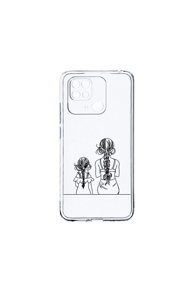 bestcase Διαφανής Θήκη Σιλικόνης 2MM, Συμβατή με Xiaomi Redmi 10C, Μαμά και Κ...