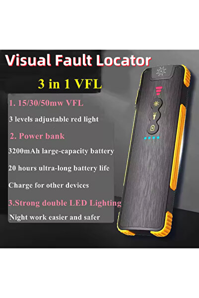 choice2 30mw 3in1 Visual Fault Locator 15/30/50mwRechargeable 3200mAh Battery...
