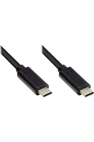 Good Connections Cable USB Alcasa USB-C - USB-C 1 m Black (GC-M0113)