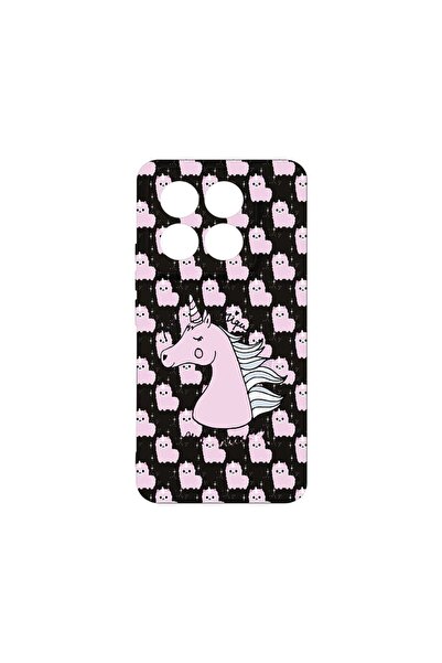 bestcase Калъф за Xiaomi 14T, BestCase® Тънък силиконов 0.8ММ, Еднорог - Усещ...