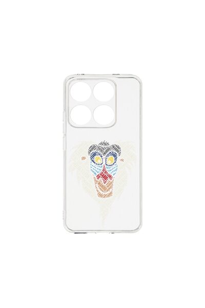 bestcase Case for Xiaomi 14T, BestCase¬Æ Clear Silicon 2MM, Calligraphy Rafik...