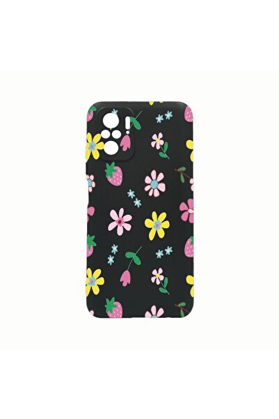 bestcase Θήκη Σιλικόνης, Συμβατή με Xiaomi Poco F4, Λουλούδια, Ανθεκτική στη ...