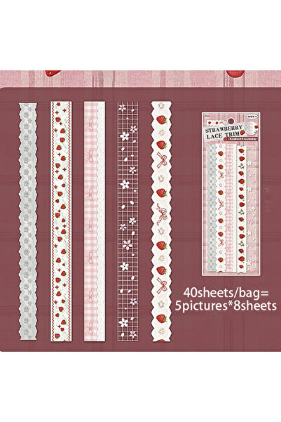 Choice S30739-1 ملصقات مكتب البريد من Mr. Paper بتصميم دانتيل، عبوة من 40 ورق...