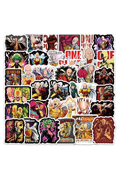 Choice 54pcs 54PCS Cartoon One Punch Man Anime Sticker DIY Decoration Waterpr...