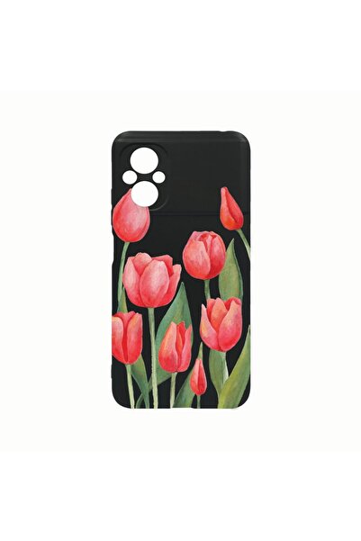 bestcase Husa Silicon, Compatibila Cu Xiaomi Poco M5, Red Tulips, Rezistenta ...