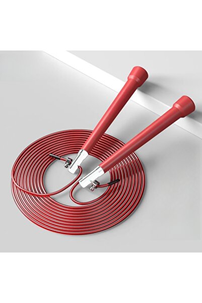choice2 Red Professional Speed Jump Rope with 360° Swivel Ball Bearings, 3 Me...