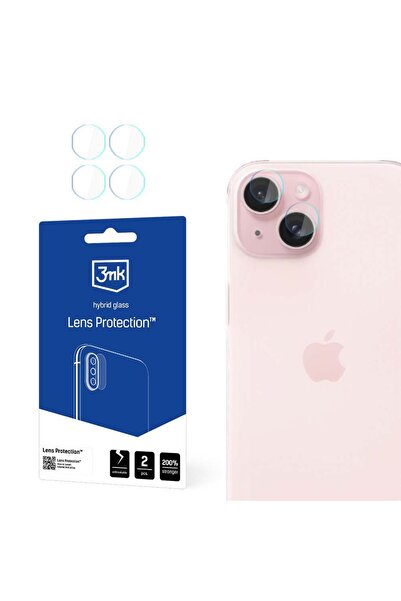 3MK FG Camera Lens Flexible Glass Film Prοtector 7H Apple (4τμ) iPhone 15 Plus